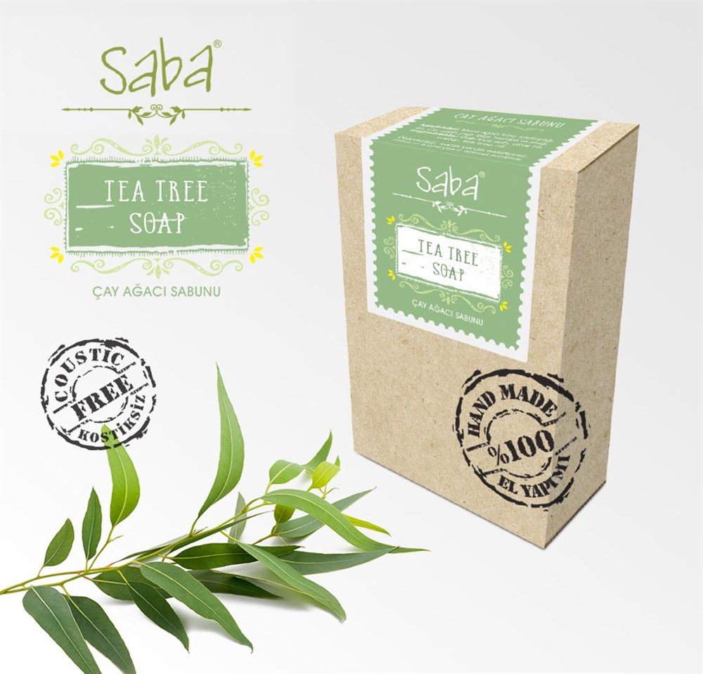 Saba Kostiksiz Çay Ağacı Sabunu