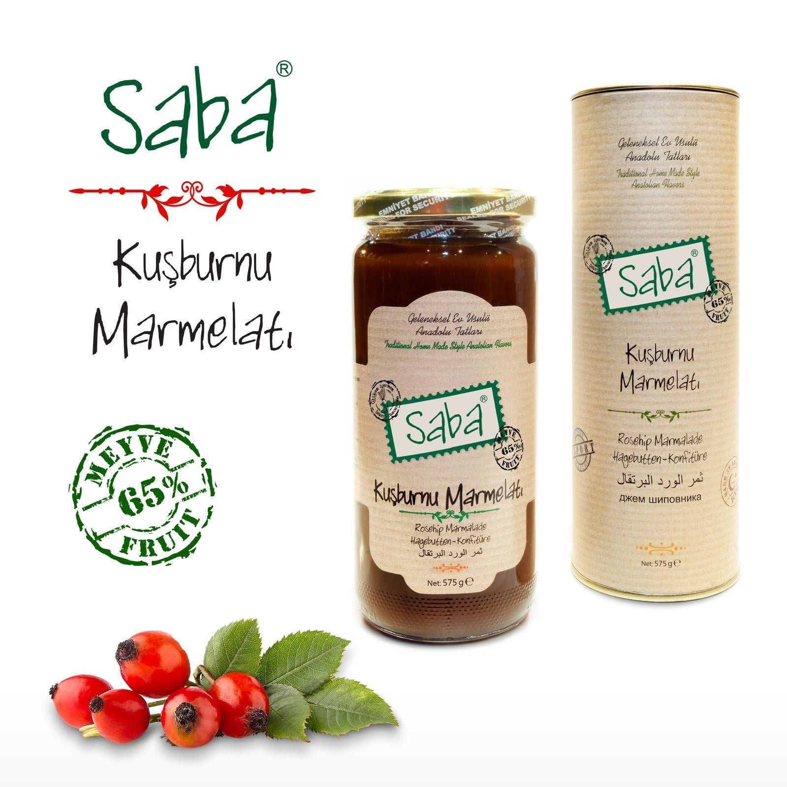 Saba Kuşburnu Marmelatı